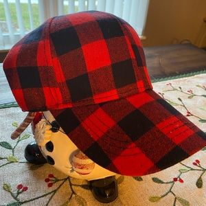 Buffalo Plaid Hat   New!!